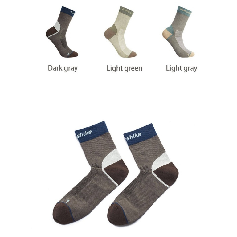 Naturehike Quick Drying ถุงเท ้ ากีฬา Camping ถุงน ่ องปีนเขาเดินป ่ าถุงเท ้ าความร ้ อนหนา - รูปที่ 5