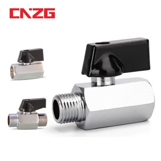 1/4 3/8 1/2 Mini Ball Cock Stopcock ชายหญิง/ชายชายเกลียว Bro…