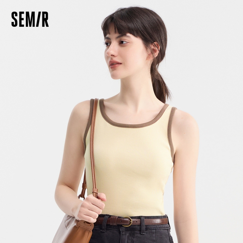 Semir [รุ่นห้างสรรพสินค้า] เสื้อกล้ามแขนกุดผู้หญิง ฤดูร้อน 2024