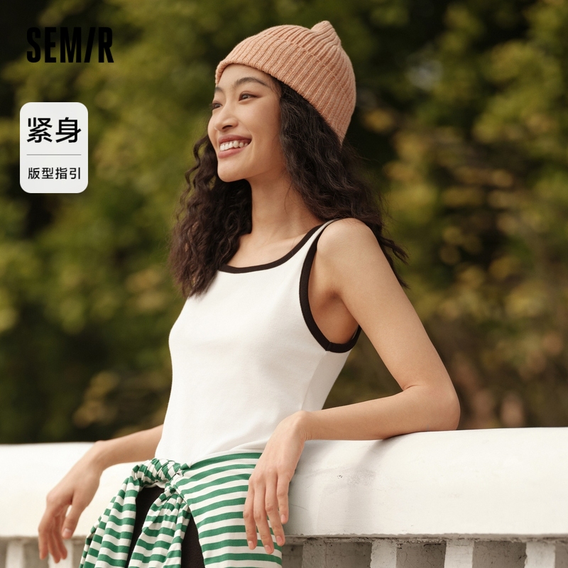 Semir [รุ่นห้างสรรพสินค้า] เสื้อกล้ามแขนกุดผู้หญิง ฤดูร้อน 2024 — صورة 4