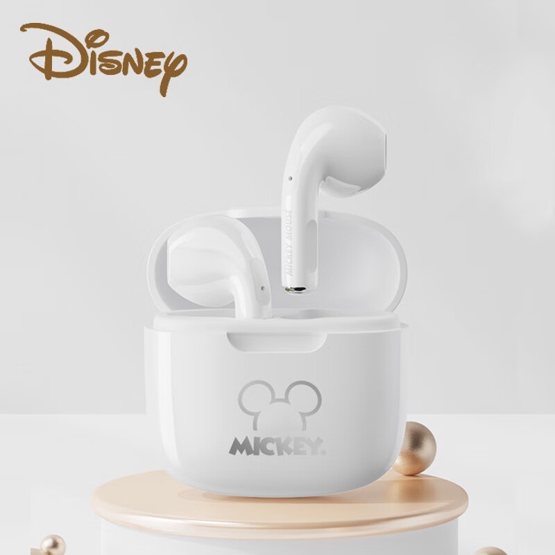 Disney QS-15 หูฟังบลูทูธหูฟังไร ้ สายกีฬากันน ้ ําไฮไฟสเตอริโอ Smater Touch Bluetooth 5.3