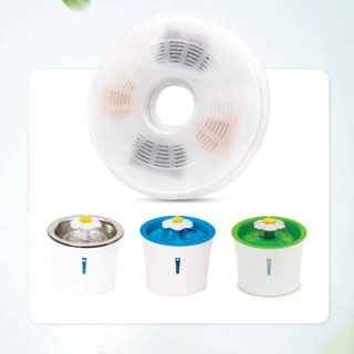 ตัวกรองน้ําพุแมว เข้ากันได้กับน้ําพุ Catit, เปลี่ยนไส้กรองน้…