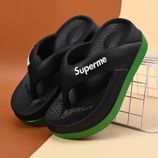 ✨ช่วย✨รองเท้าแตะ fitflop สำหรับผู้หญิง EVA พื้นหนา กันลื่น รองเท้าแตะลําลอง รองเท้าเตะ#268