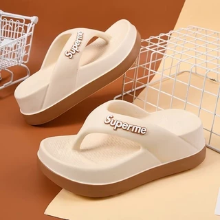 ✨ช่วย✨รองเท้าแตะ fitflop สำหรับผู้หญิง EVA พื้นหนา กันลื่น รองเท้าแตะลําลอง รองเท้าเตะ#268