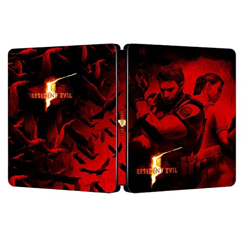 Steelbook RESIDENT EVIL 5 ROTE EDITION For PS4/PS5 ONi Fantasy Box