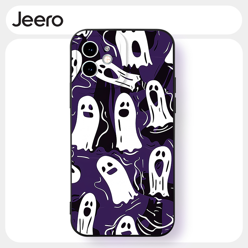 Jeero เคสไอโฟน เคสซิลิโคนนุ่มกันกระแทกน่ารักตลก เคสโทรศัพท์  for iPhone 16 15 14 13 12 11 Pro Max SE