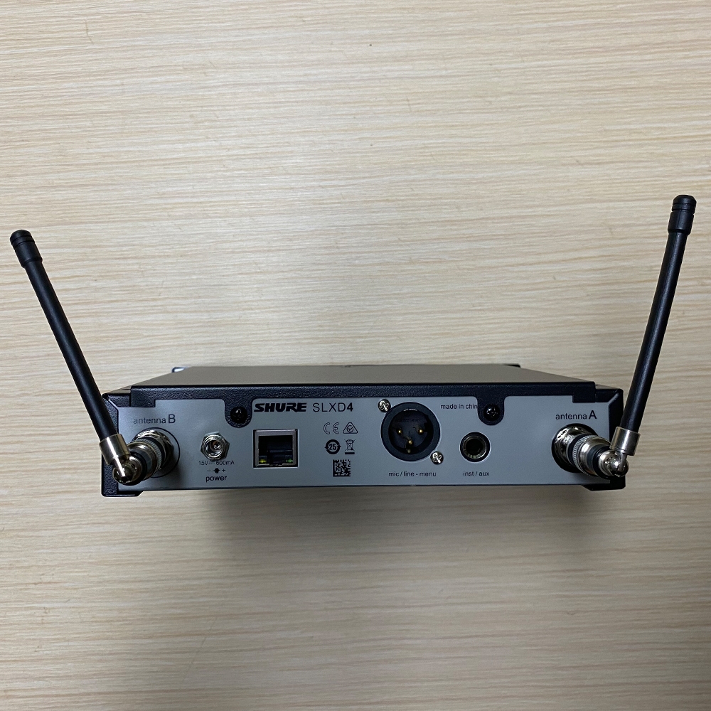 Shure SLXD4 BETA58A ไมโครโฟนไร ้ สายระดับมืออาชีพ SLXD24/B58 ระบบไร ้ สายระดับไฮเอนด ์