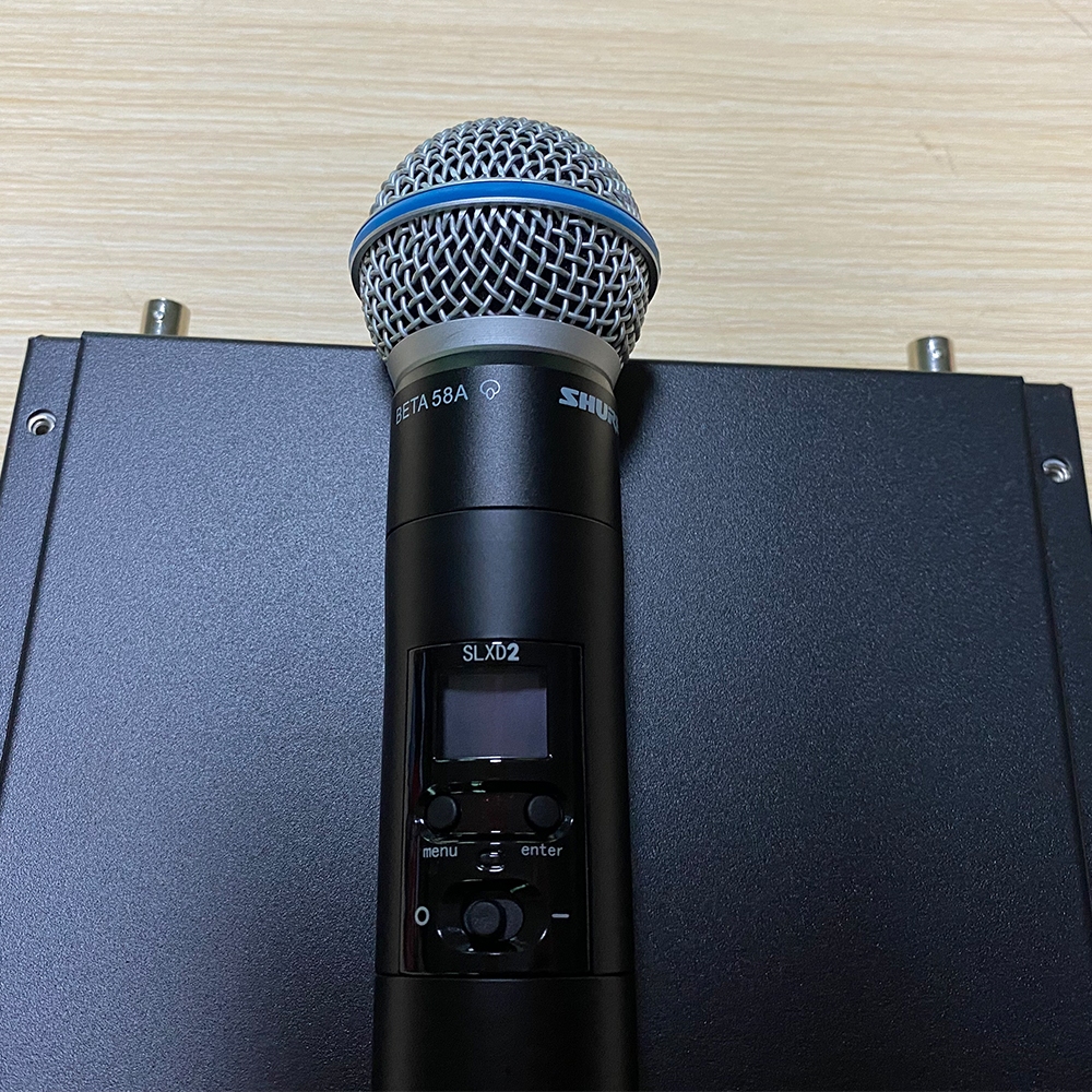 Shure SLXD4 BETA58A ไมโครโฟนไร ้ สายระดับมืออาชีพ SLXD24/B58 ระบบไร ้ สายระดับไฮเอนด ์