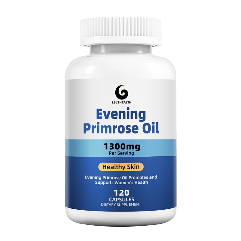 Lshealth Evening Primrose 1300 มก. ด้วย Occurring ธรรมชาติ GLA 120มก.(Gam-Linolenic Acid) ไวท์เทนนิ่ง ต่อต้านริ้วรอย ต่อต้านริ้วรอย อาหารเสริมบํารุงผิว