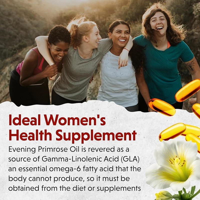Lshealth Evening Primrose Oil น้ำมันอีฟนิ่งพริมโรส 1000mg บำรุงผิว thumbnail 3