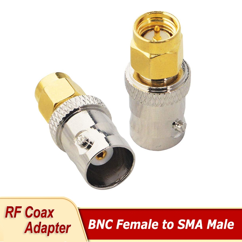 Rf Coaxial Coax Adapter SMA ชาย BNC หญิงสําหรับเสาอากาศ , อุปกรณ ์ LAN ไร ้ สาย , สาย Coaxial Cable , วิทยุ Wi-Fi