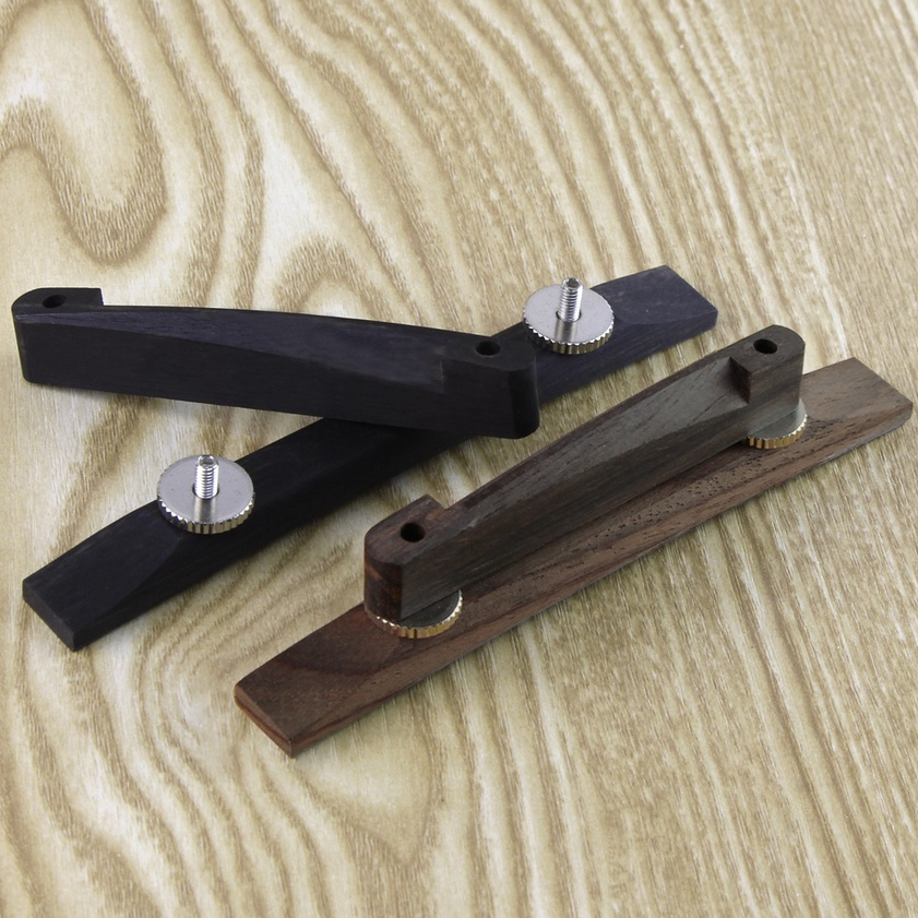 Fleor Archtop Jazz Guitar Rosewood Bridge / Ebony Bridge สําหรับ 6 Strings Archtop Jazz Guitar Parts