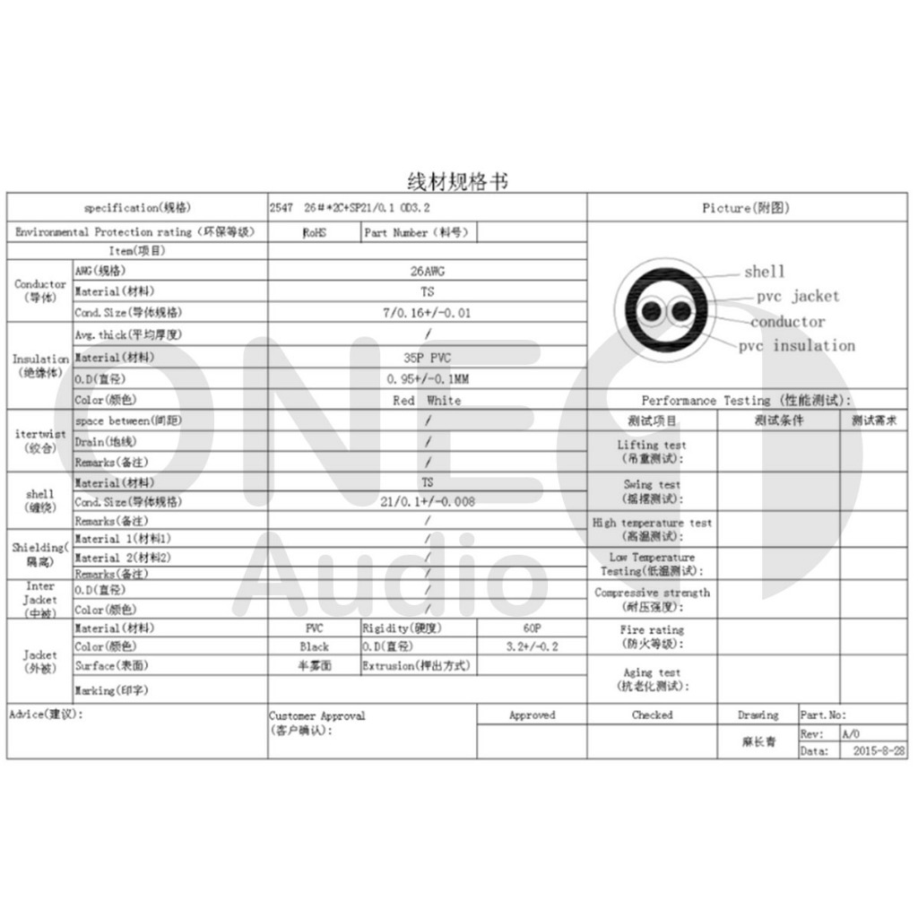 OneAudio สายAUXผู้-เมีย สี เงิน ทอง ป​หัวงอ pj392 ขนาด3.5mm.ยาว30cm.สายสัญญาณเสียง สเตอริโอ AUX3.5  สายauxลำโพงdiy