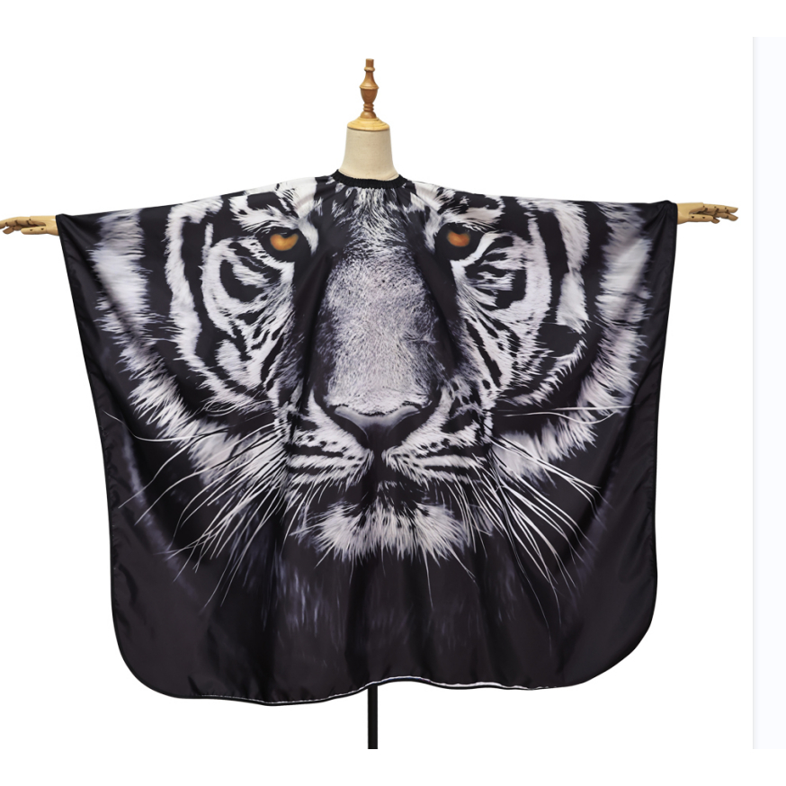 จัดส่งทันที# ร้านเสริมสวยตัดผมเคปผ้าร้านทําผมเคปผ้ากันเปื้อนป้องกันไฟฟ้าสถิตตัดแต่งทรงผมกันน้ําผ้าโกนหนวดตัดผมเสื้อคลุมเคราผ้าโกนหนวด