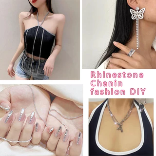 ผ้าโพกศีรษะ ประดับคริสตัล ทองแดง ขนาด 9.2 เมตร 2 มม. - 4 มม. สําหรับเจ้าสาว DIY