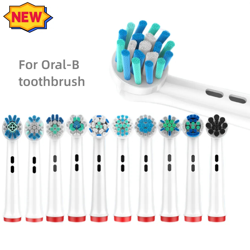【หัวแปรงสีฟัน】20 ชิ้น- หัวแปรงสีฟันไฟฟ้า แบบเปลี่ยน สําหรับ For Oral B Braun Replacement Toothbrush 