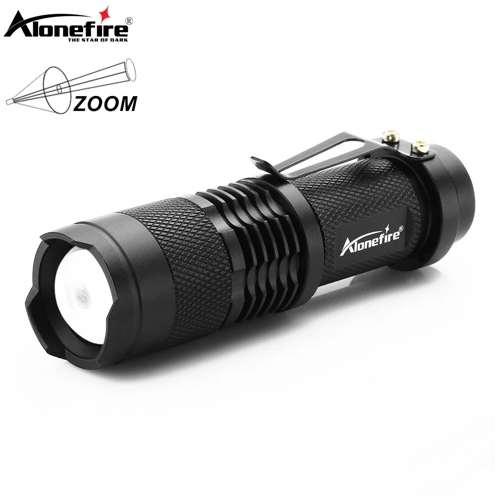 Alonefire SK68 ไฟฉายอลูมิเนียม 600LM Q5 LED กันน้ํา สําหรับตั้งแคมป์ ท่องเที่ยว