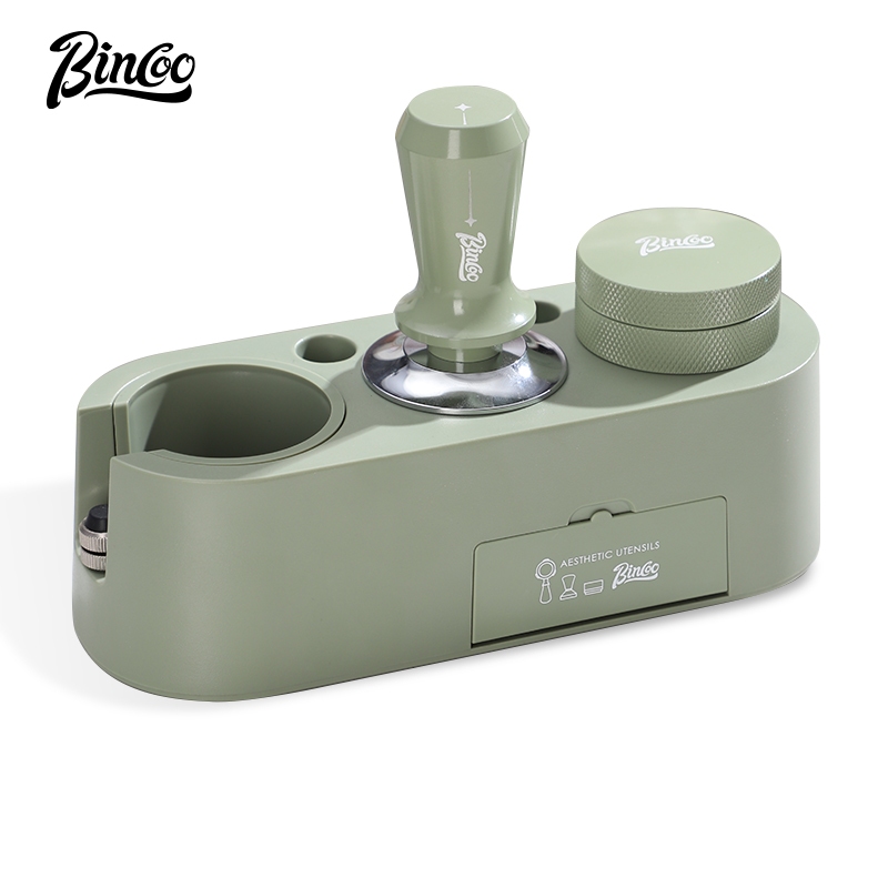 Bincoo 3 ชิ้นชุดกาแฟกดฐาน Tamper Espresso Machine อุปกรณ์เสริมชุดกาแฟง่าย 51/58 มม.