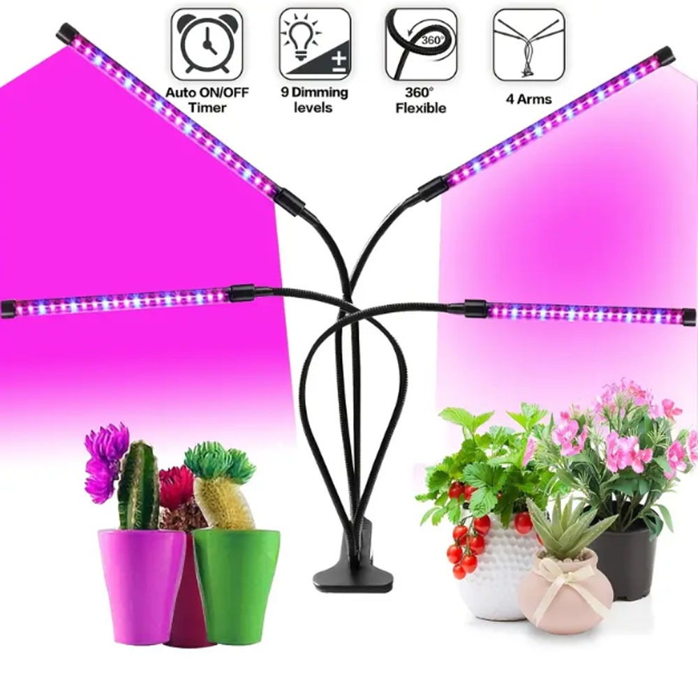 Led Plant Light Full Spectrum Growth สีแดงสีฟ ้ า USB Succulent เติมหลอด 5V ในร ่ ม Hydroponic Dimmable Cycle Timing