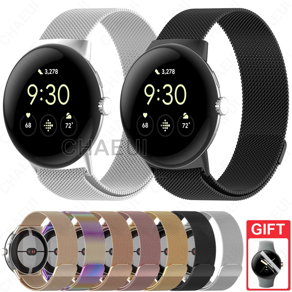 สายโลหะสร ้ อยข ้ อมือสแตนเลสสําหรับ Google Pixel Watch 2 / 1