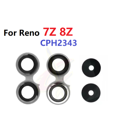ฝาครอบเลนส์กล้องพร้อมกรอบสําหรับ OPPO Reno 7 Z 8 Z 7Z 8Z 5G CPH2343
