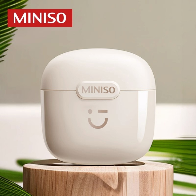 Miniso M06 TWS หูฟังบลูทูธ HD คุณภาพเสียงเกมโหมดเพลงบลูทูธ 5.3