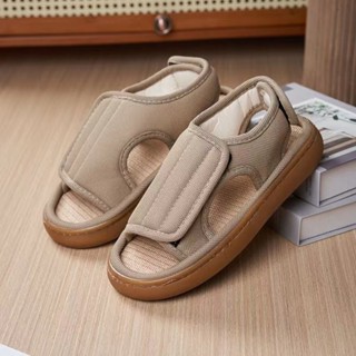 รองเท้าเบาหวานฤดูใบไม้ผลิฤดูร้อนผู้ชายสบายระบายอากาศรองเท้าผ…