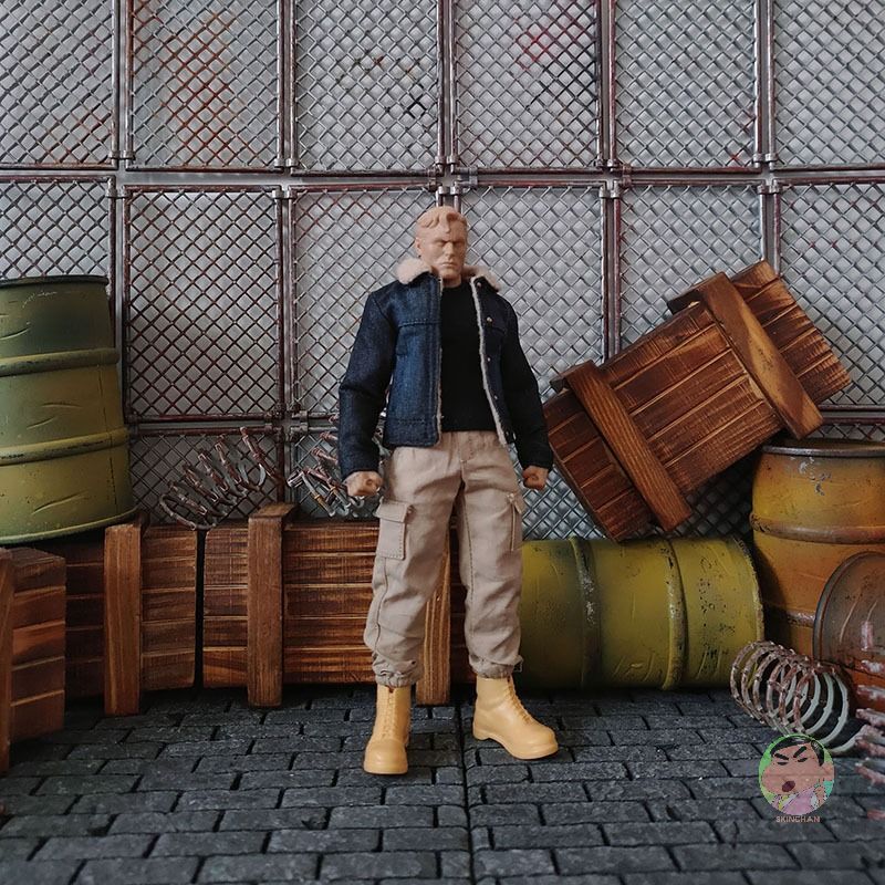 MOWAN Action Figure 1/12 6 inch work pants