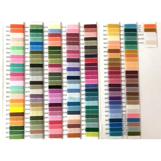 ด้ายปักผ้า DMC 482 สี ไหมปักครอสติช เซ็ตพรีเมียม สีรุ้ง สำหรับงานปักผ้า DIY