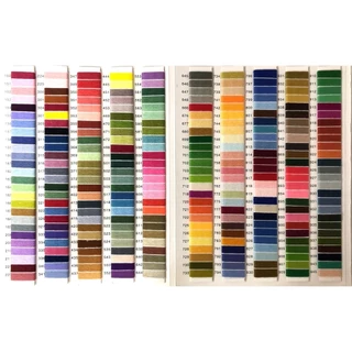 ด้ายปักผ้า DMC 482 สี ไหมปักครอสติช เซ็ตพรีเมียม สีรุ้ง สำหรับงานปักผ้า DIY