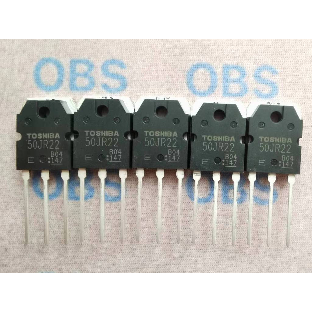 ((5 ชิ้น) 50JR22/นําเข้า GT50JR22 หลอดจ่ายไฟ IGBT กําลังสูง TO-3P