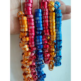 10 ชิ้นที่กําหนดเองนกแหวนเท้า 3 มิลลิเมตรถึง 8 มิลลิเมตรปรับ…