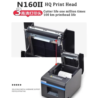 N160ii เครื่องพิมพ์ใบเสร็จความร้อน 80 มม. พร้อมเครื่องตัดอัตโนมัติสําหรับโทรศัพท์มือถือคอมพิวเตอร์ POS