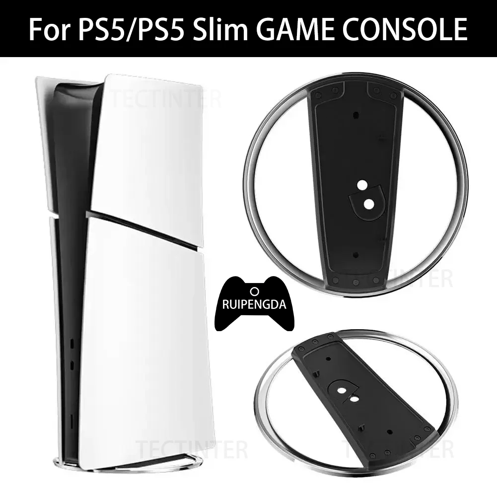 ขาตั้งระบายความร้อนแนวตั้งสําหรับ PS5 & PS5 Slim คอนโซล Anti-Slip สําหรับ PS5 Disc & Digital Edition ฐานสําหรับ PS5 อุปกรณ์เสริม