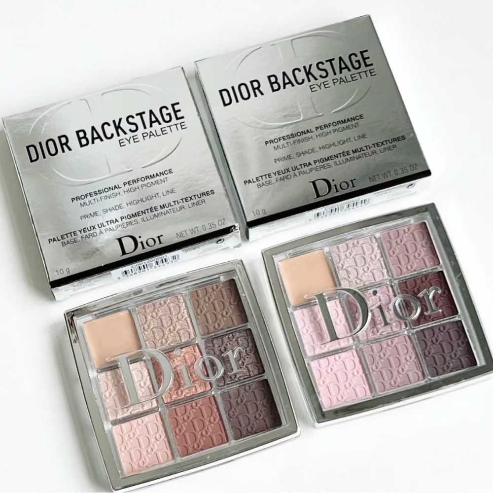 Dior backstage backstage Makeup Palette Jiugongge Nine Color Eyeshadow Palette 001 002 003