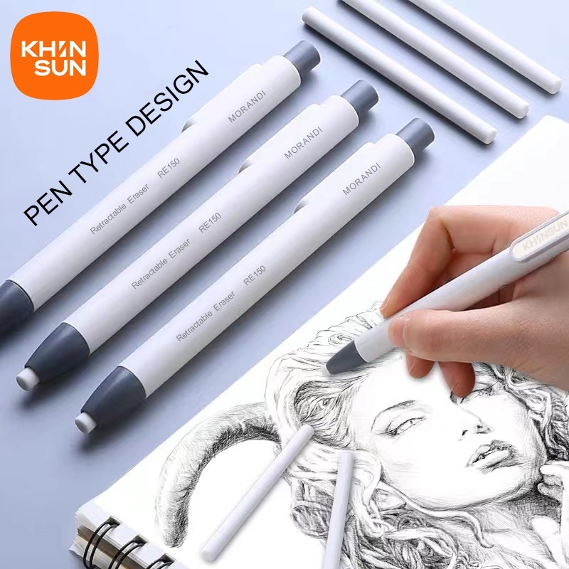 Letit Retractable Eraser Creative Rubber School Student Supplies เครื ่ องเขียน