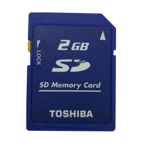 2gb TOSHIBA SD Secure Digital Class 4 การ ์ ดหน ่ วยความจํา SD มาตรฐาน