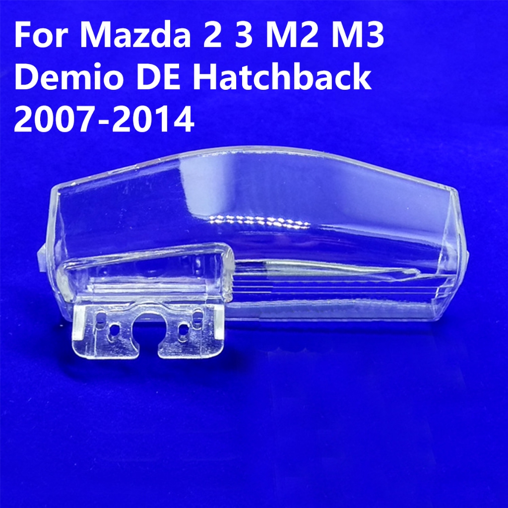 ซ ้ ายป ้ ายทะเบียนไฟที ่ อยู ่ อาศัย Mount ผู ้ ถือรถด ้ านหลังดูกล ้ องสําหรับ Mazda 2 3 M2 M3 Demio DE Hatchback 2007-2014