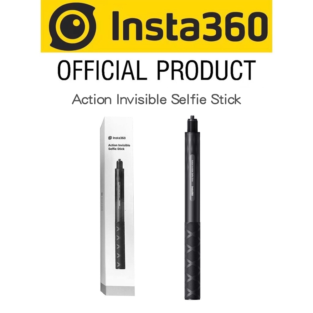 Insta360 Action ไม้เซลฟี่ที่มองไม่เห็นสําหรับ Insta360 X5/Ace Pro 2/Go Ultra/X4/GO 3S/Ace Pro/X3/GO 