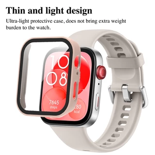 Huawei Watch Fit 5 4 Pro 3 กรณี PC คลุมทั้งหมด + ฟิล์มนิรภัย Hard Case สําหรับ Huawei Watch Fit5 Fit4 Pro ปลอก Huawei อุปกรณ์เสริมนาฬิกาอัจฉริยะ