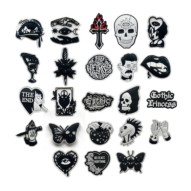 #129 Crocs jibbitz รองเท้า charms รองเท้าอุปกรณ์เสริม DIY สําหรับผู้ใหญ่เด็กรองเท้าแตะตกแต่ง crocs สําหรับผู้หญิงผู้ชาย