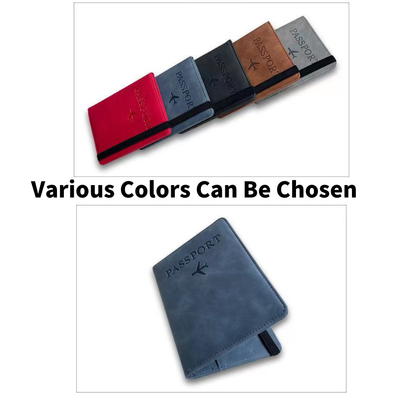 Travelcul FID ผู้ถือหนังสือเดินทาง Pu หนังซิมการ์ด ID กระเป๋า Holster Pasport ฝาครอบกระเป๋าสตางค์ท่องเที่ยวฝาครอบการ์ด