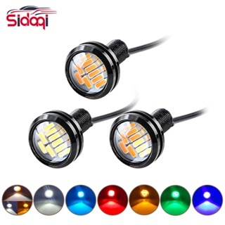 1 ชิ ้ น 12V Eagle Eye LED Light 12SMD 23 มม.อัตโนมัติ DRL สําหรับรถยนต ์ รถจักรยานยนต ์ สกรูโคมไฟสัญญาณหลอดไฟรถอุปกรณ ์ เสริม
