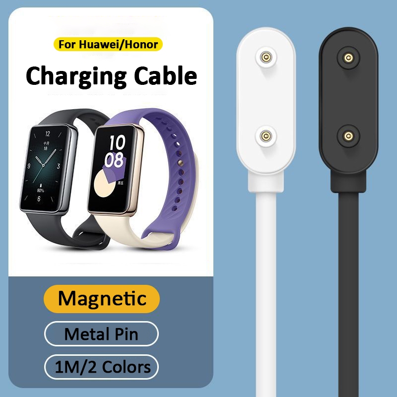สายชาร์จแม่เหล็กสําหรับ Huawei Band 9/8/7/6/6pro สายชาร์จนาฬิกาอัจฉริยะสําหรับ Honor Band 9/7/6/Huawei Watch Fit 2/Fit Fast Charging อุปกรณ์เสริม