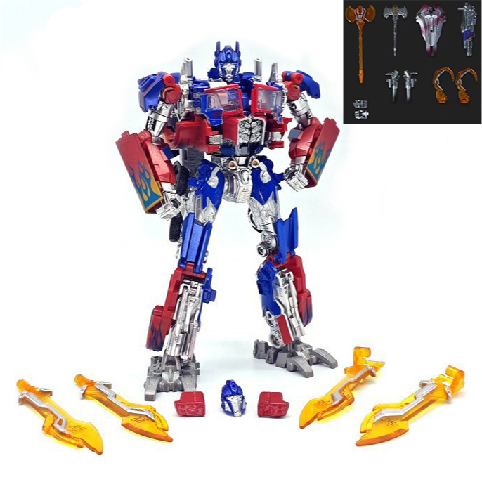 Baiwei TW1022EX Precision เคลือบรุ ่ น Optimus Prime Transformation ของเล ่ น KOSS44 รุ ่ นเด ็ กหัตถกรรมของเล ่ น