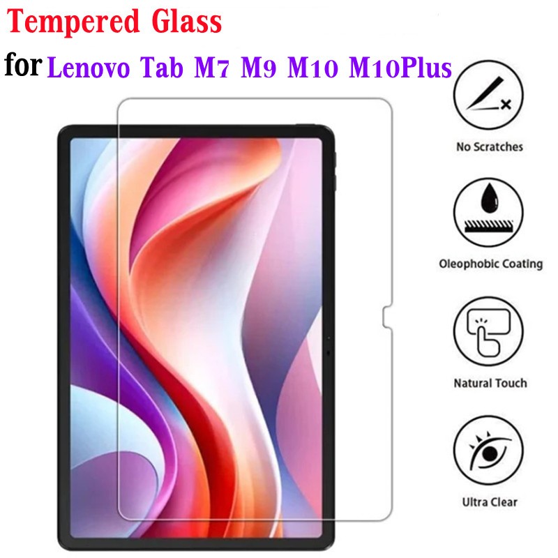 กระจกนิรภัยสําหรับLenovo Tab m7 M10 3rd m9 Gen 2 plus hd M10 Gen 3 Legion Y700 2022 2023 8.8 หน้าจอแ