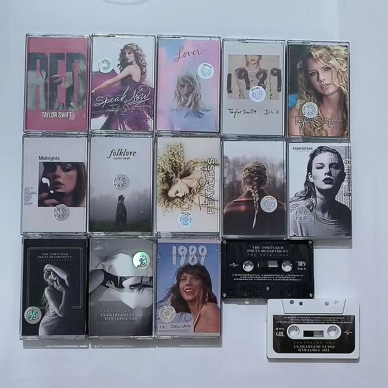 (Cassette Tape)เพลงภาษาอังกฤษในยุโรปและอเมริกา Taylor Swift Taylor Swift ชุดเทป 6 อัลบั้ม(YQ01)