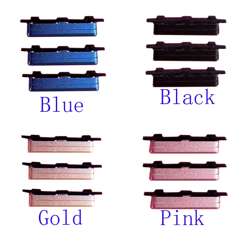 3 ชิ้นเปิดปิด Swith ปุ่มปรับระดับเสียงสําหรับ Samsung Galaxy J3 J5 J7 2017 Pro J330 J330F J530 J530F