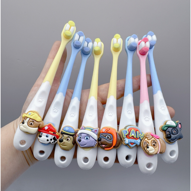 paw patrol แปรงสีฟัน ขนแปรงนุ่มพิเศษ สําหรับเด็กหัดเล่น