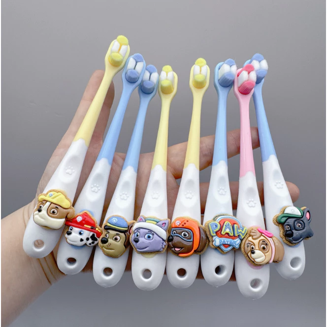 paw patrol แปรงสีฟัน ขนแปรงนุ่มพิเศษ สําหรับเด็กหัดเล่น